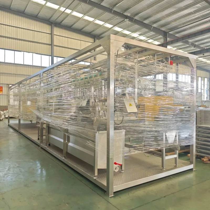 High-Efficiency 300-1000bph Halal Certified Automatic Compact Container Poultry Slaughter Line