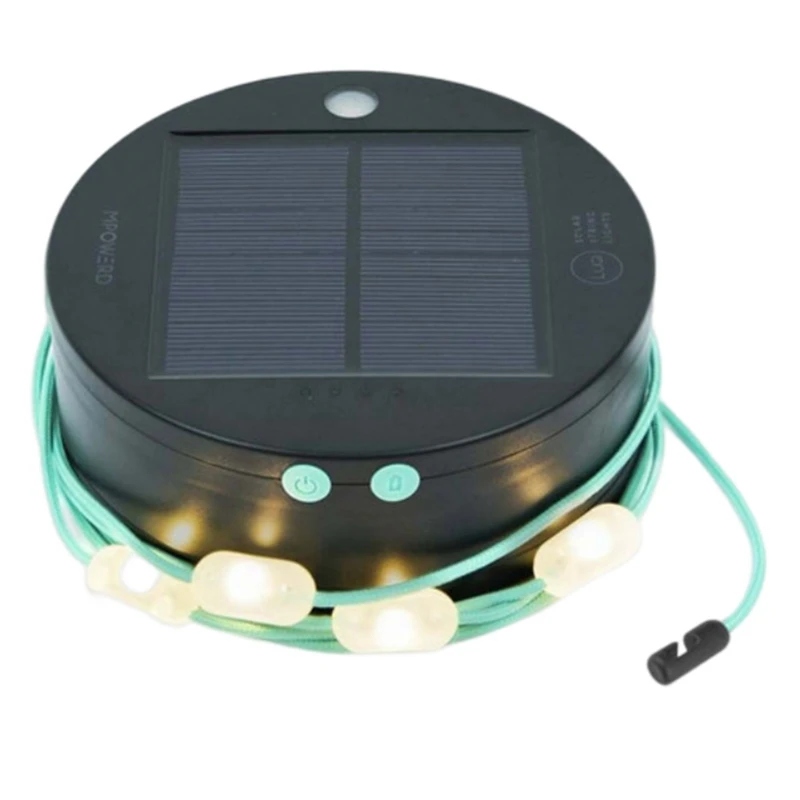 3X Outdoor Camping Light Solar String Lights LED Camping Lamp Phone Charger Outdoor Gadgets Camping Equipment