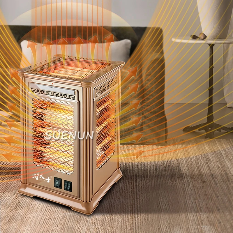 Heater four small solar electric fan electric oven household electric heating stove