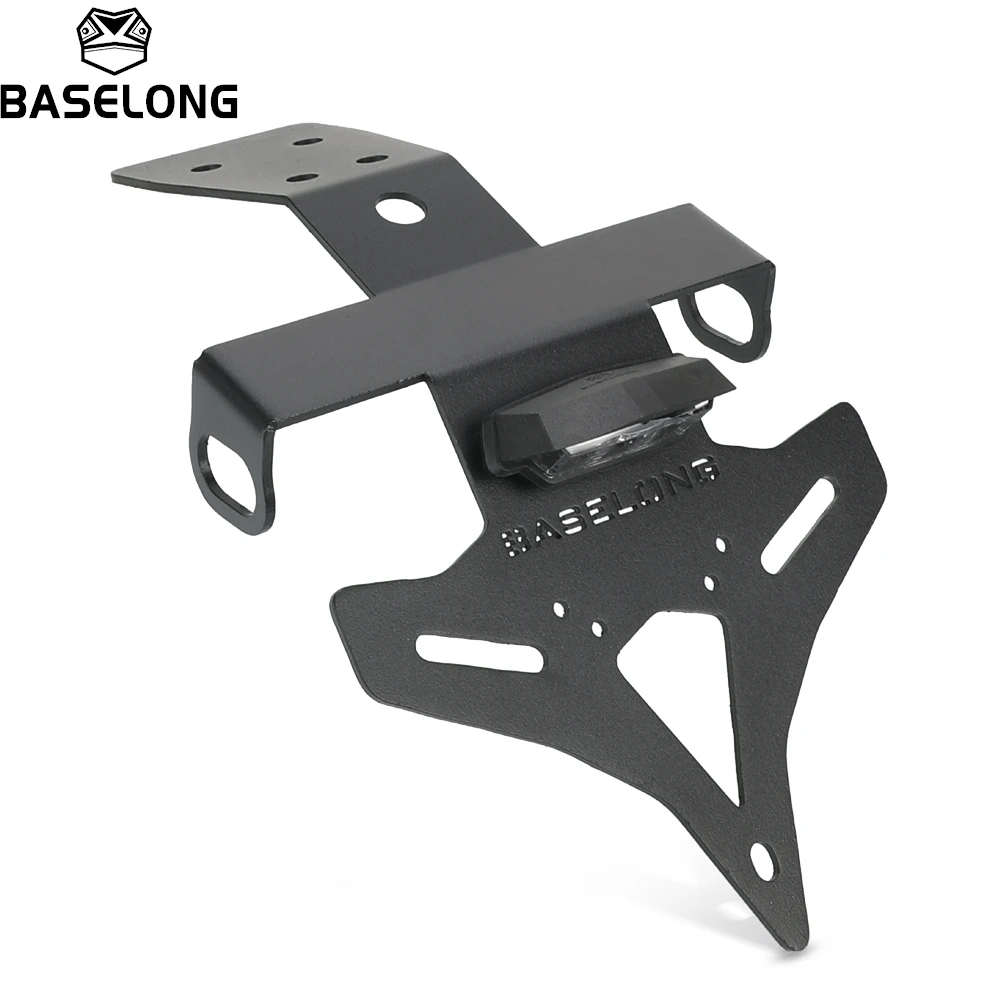 For Honda CB400 CB500 Super Four CB400SF CB500SF (NC 70) 2026-2027-2028 License Plate Holder Bracket Number LED Light Fender