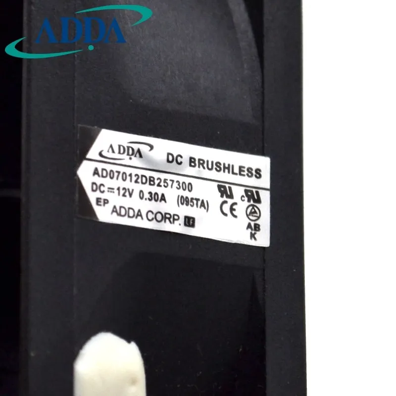 ADDA 7025 7cm 70mm AD07012DB257300 12V CPU cooling fan cooling