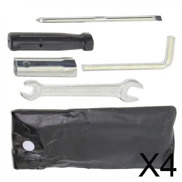 

Multi Piece Motorcycle Repair Tool Kit with Storage Bag Compact Screwdriver Wrench Pliers for Motorcycle Accessories