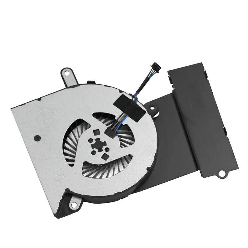 

HGHO CPU+ GPU Cooling Fan for HP 15-CE 17-AN OMEN Pro 3Plus TPN-Q194 929456 929455-001 Graphics Card Fans Radiator