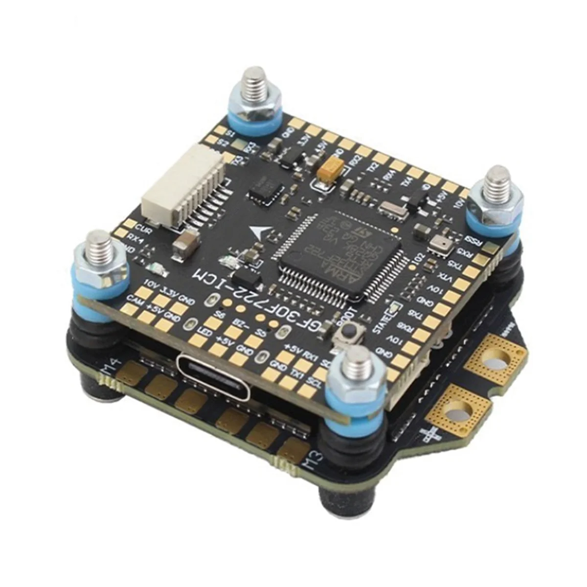 

F722 Flight Controller 45A 4-In-1 ESC 3-8S Built-in Baro Black Box OSD for RC FPV Freestyle Flight Controller Drone