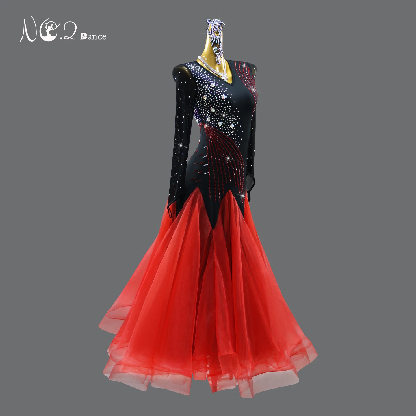 Ballroom Dance Dress Luxury Clothes Evening Women's Modern Costumes Girls Waltz Suit 2026 Dancewear High Quality Stage Jazz Sets