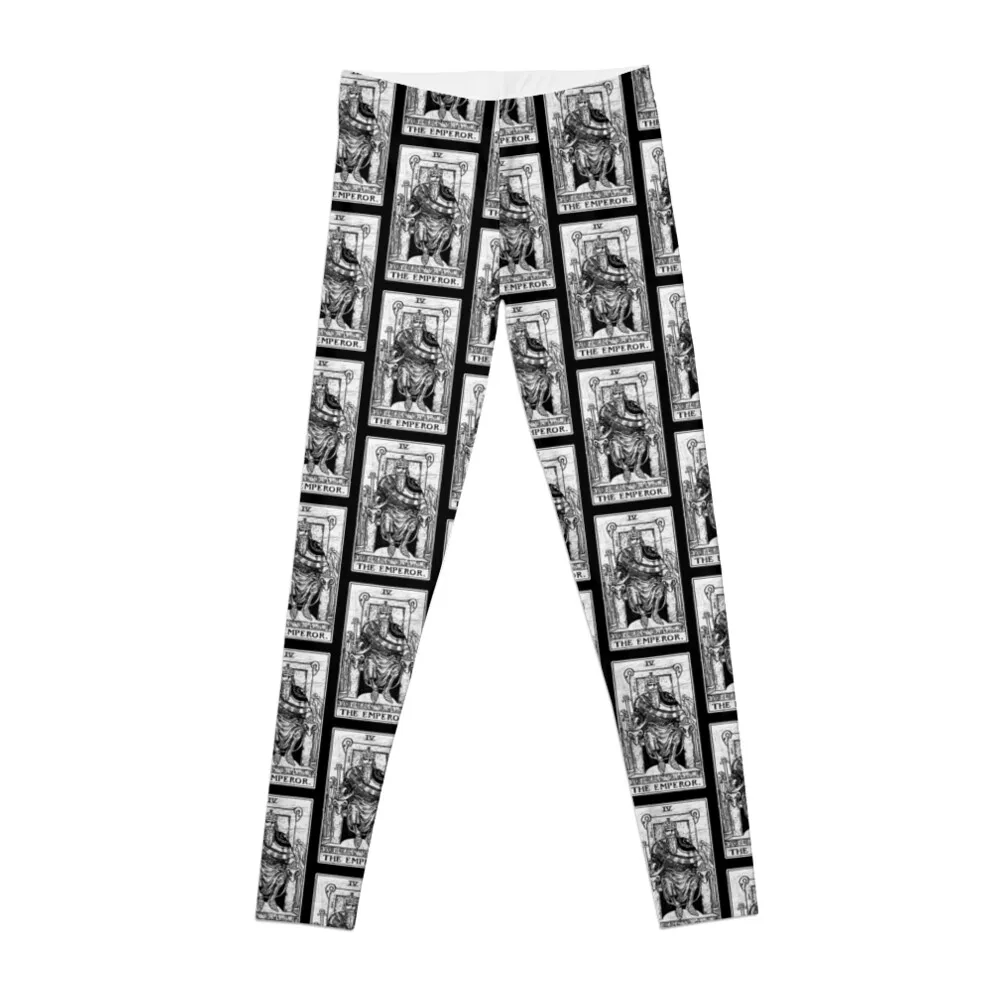 

The Emperor Tarot Card - Major Arcana - fortune telling - occult Leggings fitness set gym Leginsy push up Womens Leggings