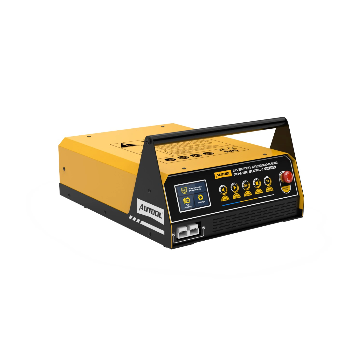 AUTOOL Auto Reprogram Tool EM355 Car Fast Charging Inverter Programming Power Supply & Charger Regulator Voltage Transformer