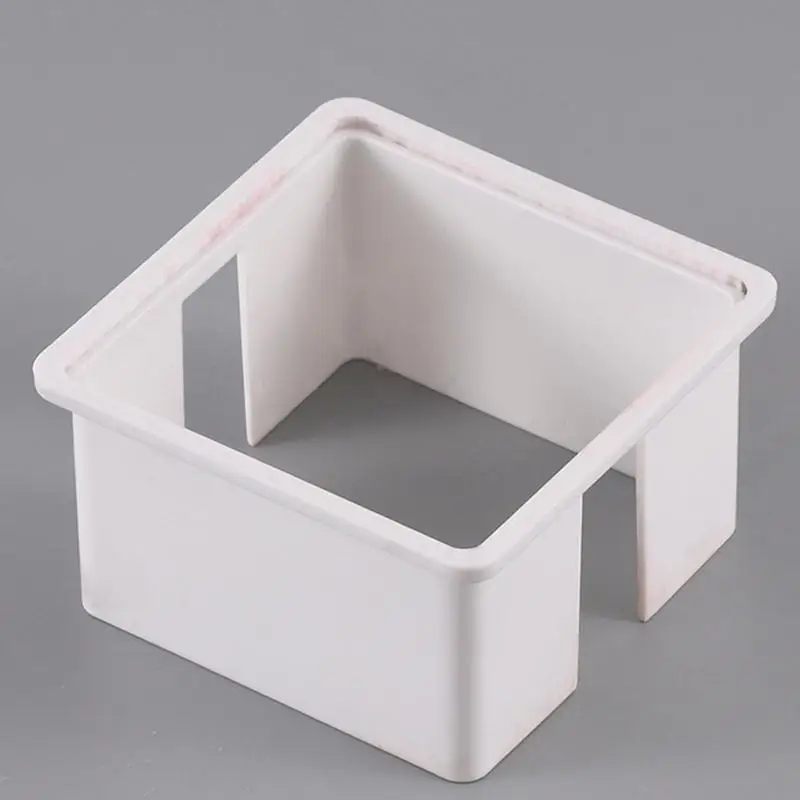 581E Plastic Electrical Box Spacers Electrical Outlet Box Extender Single Gang Box Extender with Screws Easy to Install