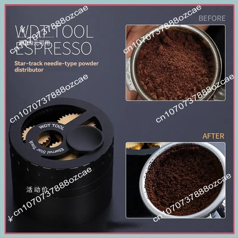 موزع القهوة الإيطالي A26P ثلاثي المراحل مع حلقة جمع المسحوق المغناطيسي من نوع الإبرة بين النجوم