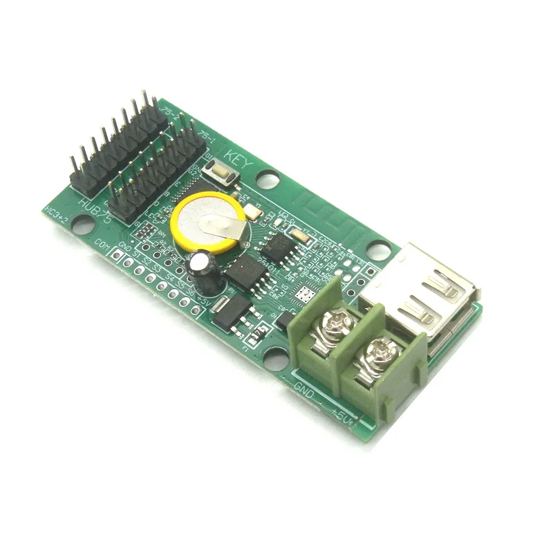 HC3-2 sostituisce HC-1S USB Full Color LED Control Card U-disk Controller Led asincrono Hub75 per modulo Display p3,p4,p5,p8,p10