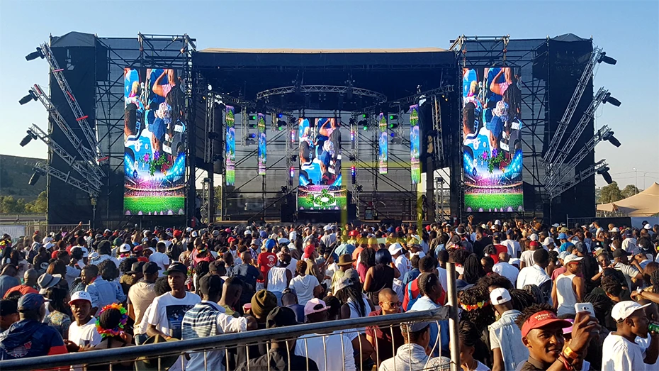 Best Selling P4.81 Outdoor Full Video Panel LED Display Mobile Stage Screen for Concerts customize