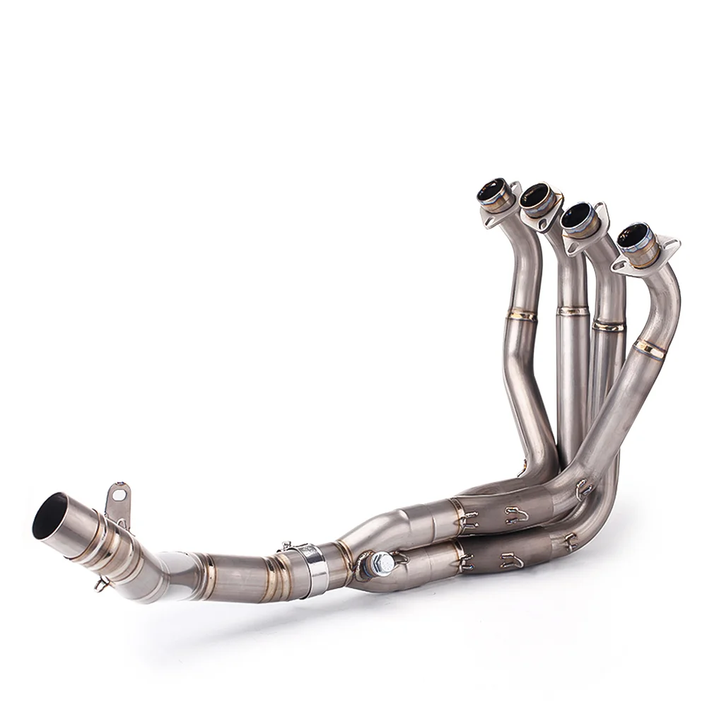 

STLF выхлопная труба из титанового сплава, выхлопная система мотоцикла, передняя соединительная труба, соединительный глушитель 51 мм для Z900 2017-2023