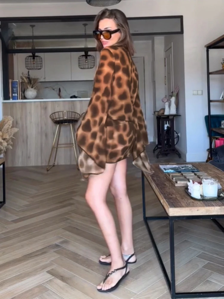 Kliou Schwingen Neck Lose Frauen Mini Kleid Hipster Sexy Spaltung Tie Dye Langarm Unregelmäßige Kleid Mujer Attraktive Clubwear