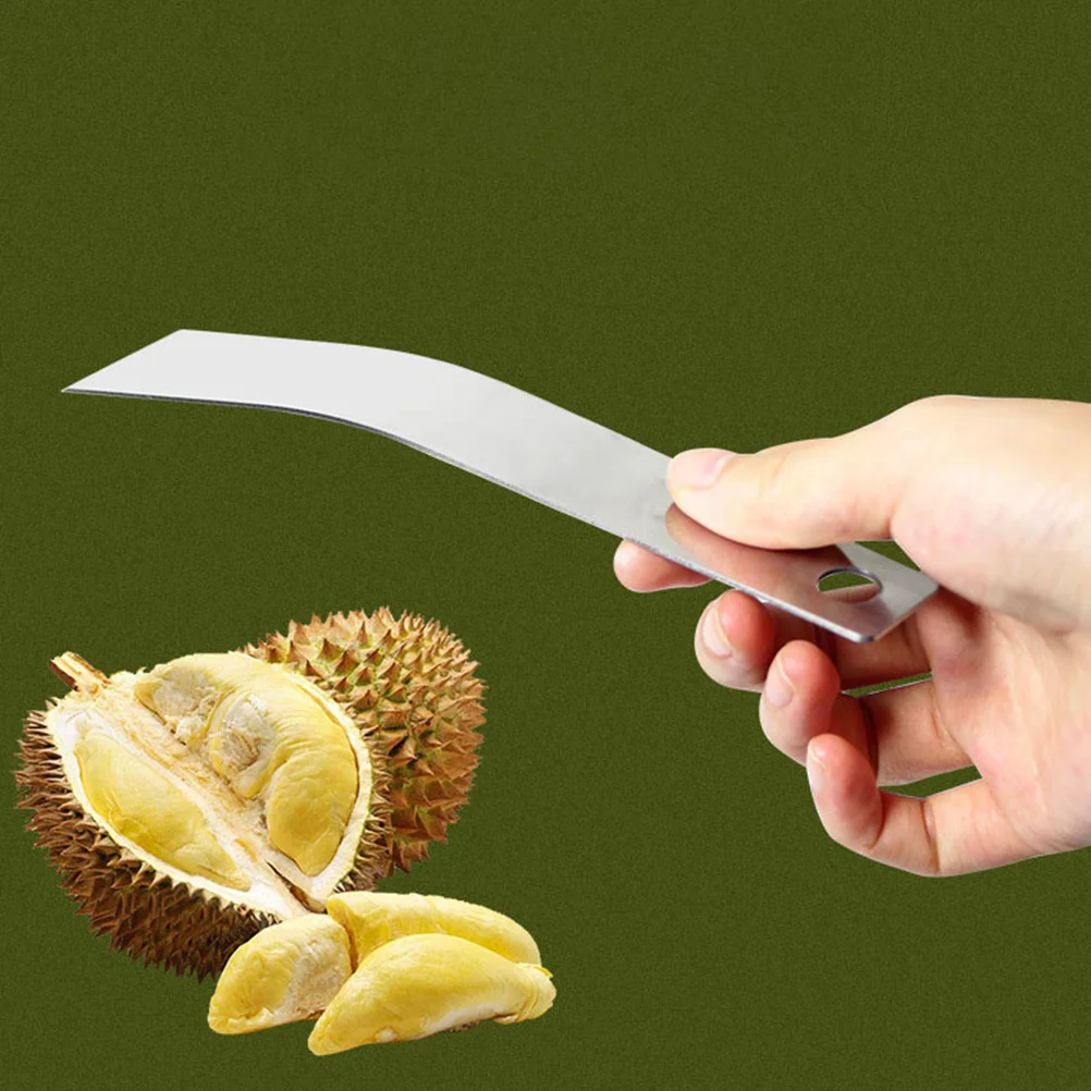

1pcs Stainless Steel Durian Opener Resistant Manual Fruit Separator Compact Lightweight Kitchen Gadget Portable