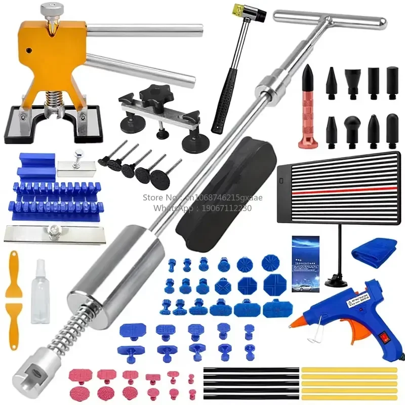 Paintless Dent Repair Kit with Suction Cup Puller for Car Body Workshop