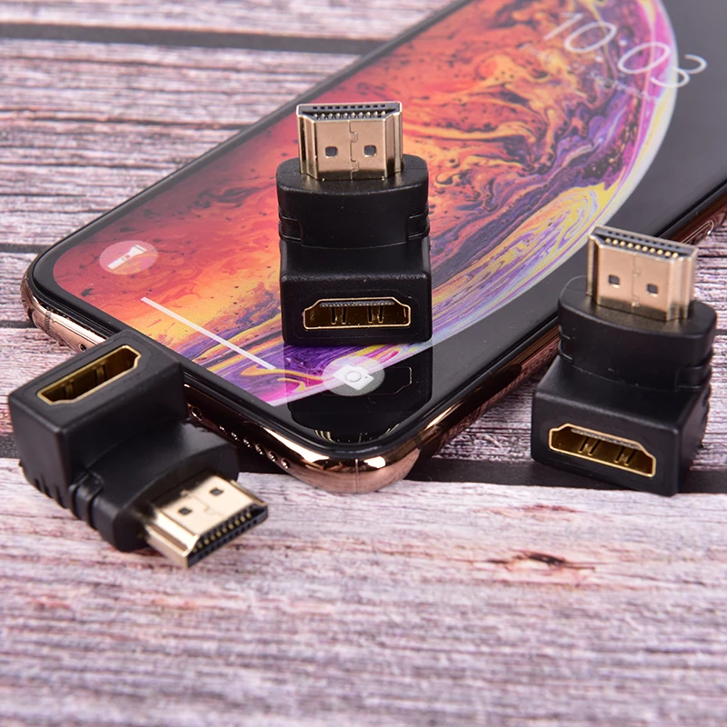 Mini HDMI (Type C) Male to HDMI (Type A) Female Adapter V1.4 Connector HDTV image 5