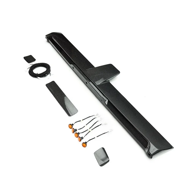 

Задний спойлер на крышу из сухого углеродного волокна с 5 светодиодами для G Class W464 2019- G63 G500, американская версия, авто