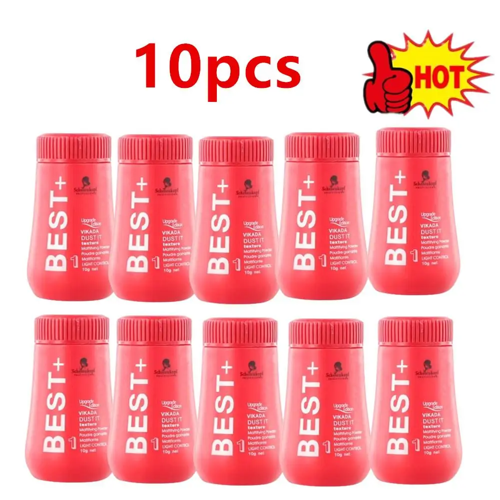 

10pcs Hair Powder Fluffy Increase Hair Volume Mattifying Powder/Finalize Hair Design Styling Gel Hair Powder Unisex Shampoo