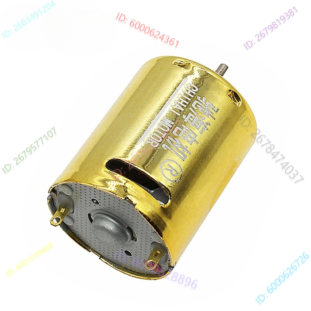 Motor 370 com rolamento de esferas duplo 11V 50.000