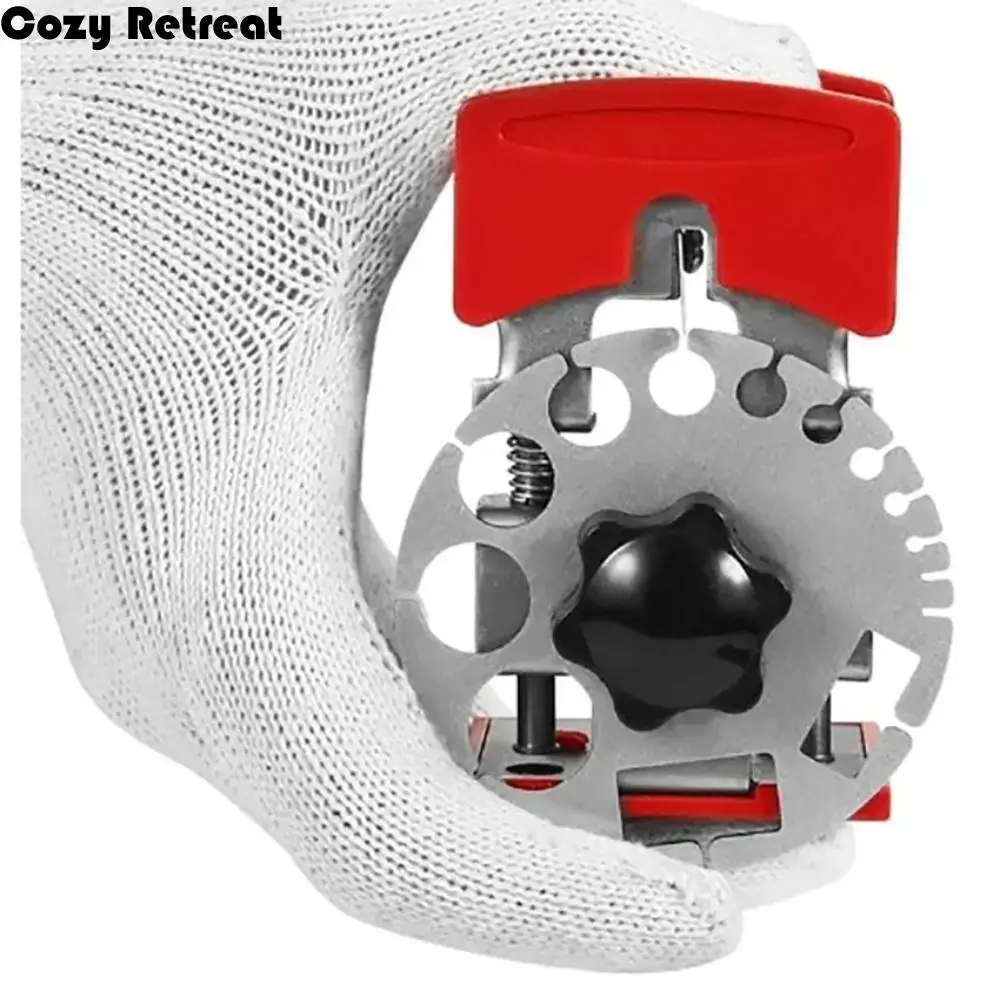 

Sturdy Handheld Wire Stripper Tool Copper Wire Versatile Stripping Machine Iron Nickel Plating Plastic On-The-Go Stripper ABS