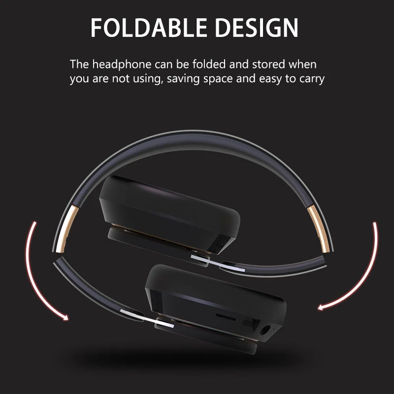 #wireless Bluetooth headse foldable hifi 9D Csapó sügér hifi Fülhallgató Ribillió Kedvzmény Sportág headsets vel Merevlemez mic Játék Fejhallgató