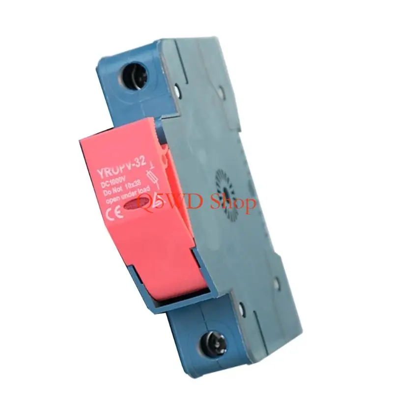 Q5WD Solars Energy Fuses 32A 1000V ABS Metal Housing Overloads Cutoff Mechanism