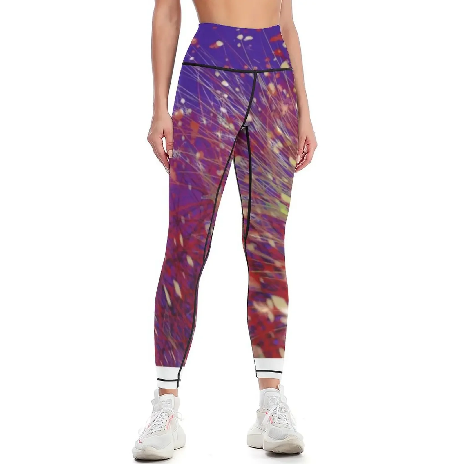 

Killin' It – Tropical Pink Leggings Golf wear high waist Women's high waist sport set Womens Leggings