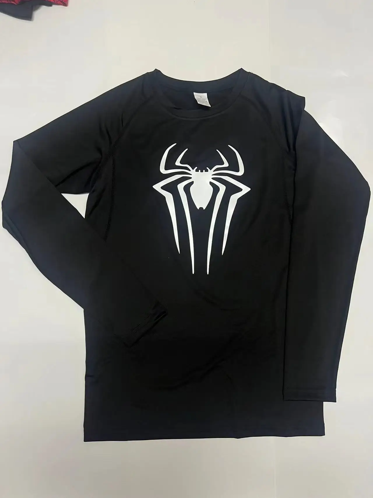 Sports T-Shirt Compression Shirt Long Men's Running Top Gym Sweat Quick Dry Workout Second Skin Sun Protection Thin 2099 Men's