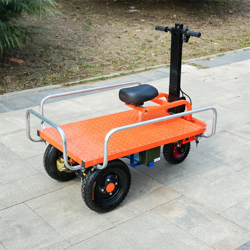 

Professional Supply Of Safe And Reliable Electric Platform Vehicle Iron Material Flatbed Three-Wheel Electric Vehicle