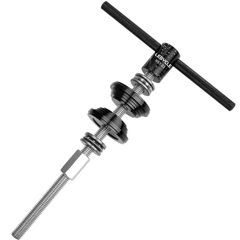 LEBYCLE Press-Fit headset/trapasgereedschap Dubbele lagerondersteuning MTB/racefiets installatiegereedschap Vereenvoudigde installatie en verwijdering ​