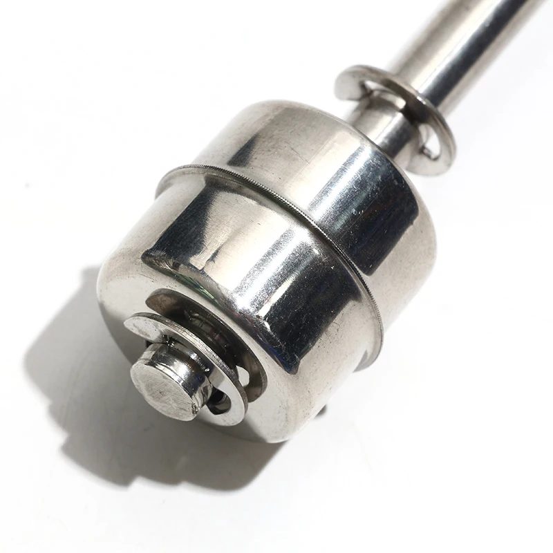 1PC ステンレス鋼ダブルフローティングボールスイッチ調整可能な水位自動誘導コントローラ Length100mm-600mm