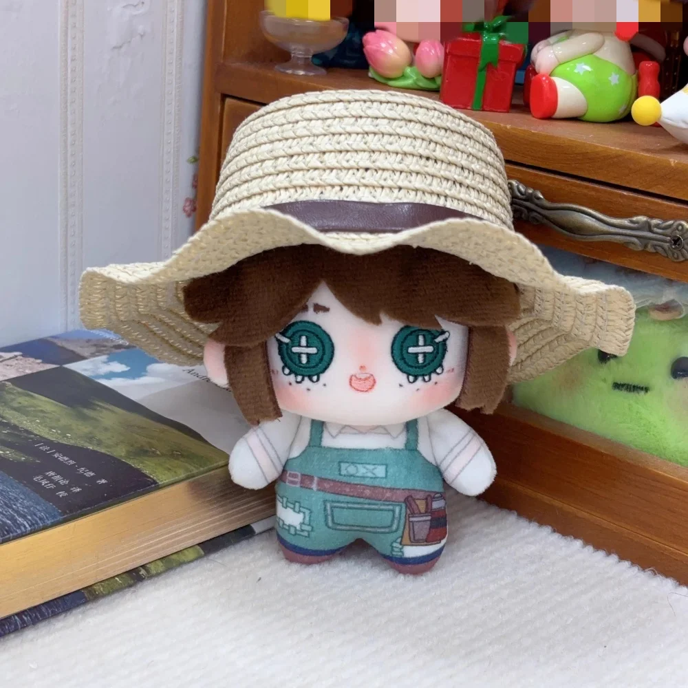 Plushie Identity V Emma Woods Gardener 10cm Doll Toy Plush Pendant Bag Keychain Game Cosplay