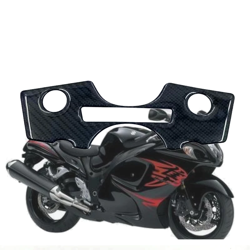 For Suzuki Hayabusa GSX1300R K8 K9 K10 L1 L2 Sticker Fuel Tank Pad Gas Cap Cover Triple Tree Top Clamp Decal Carbon Fiber