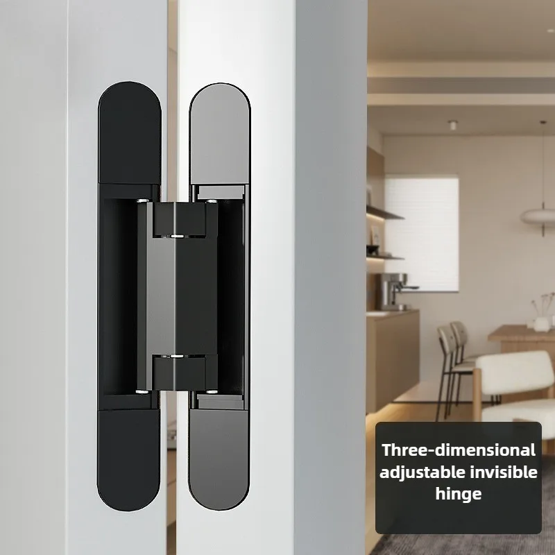 

Трехмерная регулируемая скрытая петля, крестовая невидимая дверная складная дверная петля, скрытая