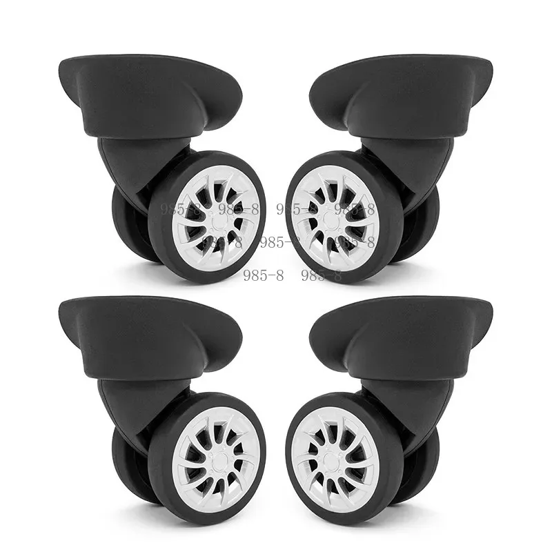 80T Travel Suitcase Replacement Wheel Model 178-C, Silent PU Spinner Caster For Rolling Luggage DIY Maintenance