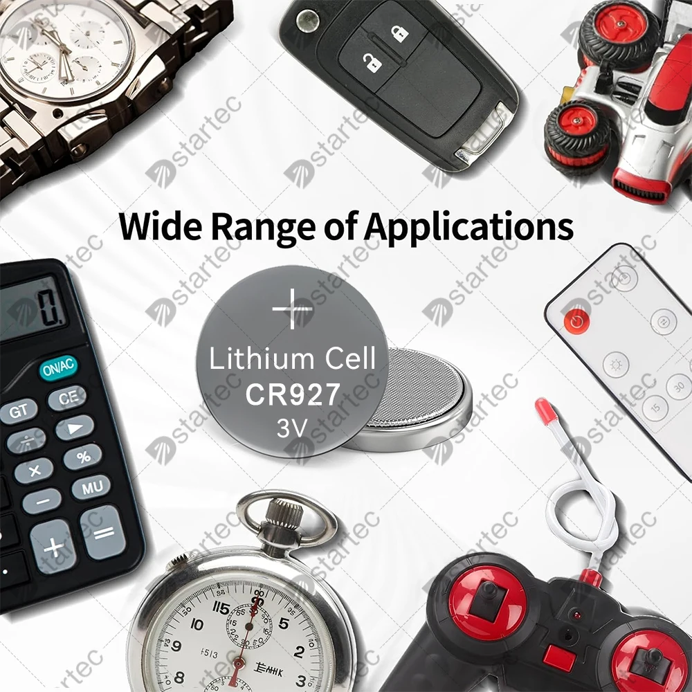 CR927 CR 927 Lithium Batteries For Toys Clock Watch Remote Control DL927 BR927 CR927-1W LM927 5011LC ECR927 3V Button Coin Cell