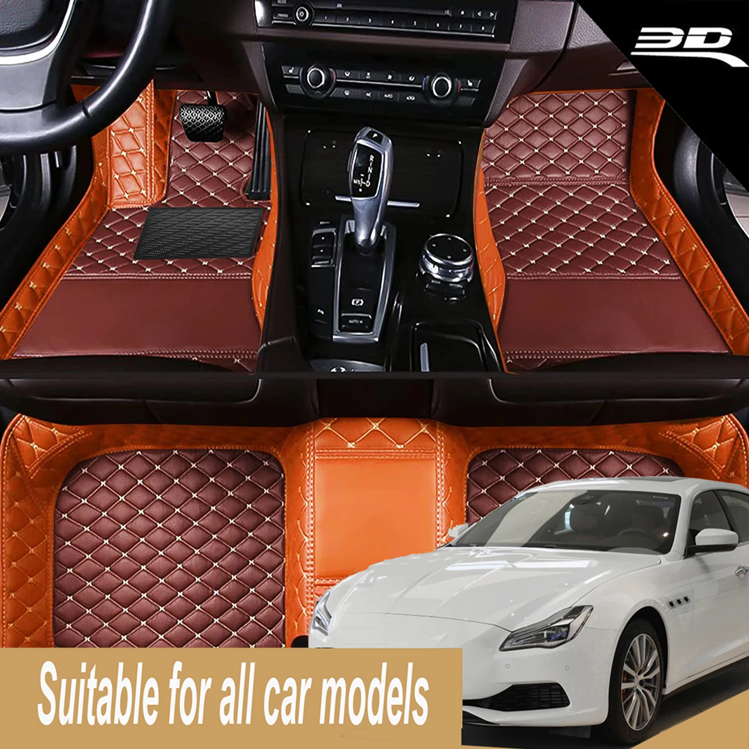 Custom Car Floor Mats For Toyota Fortuner Auto Carpets Foot Coche Accessorie Floor Liners