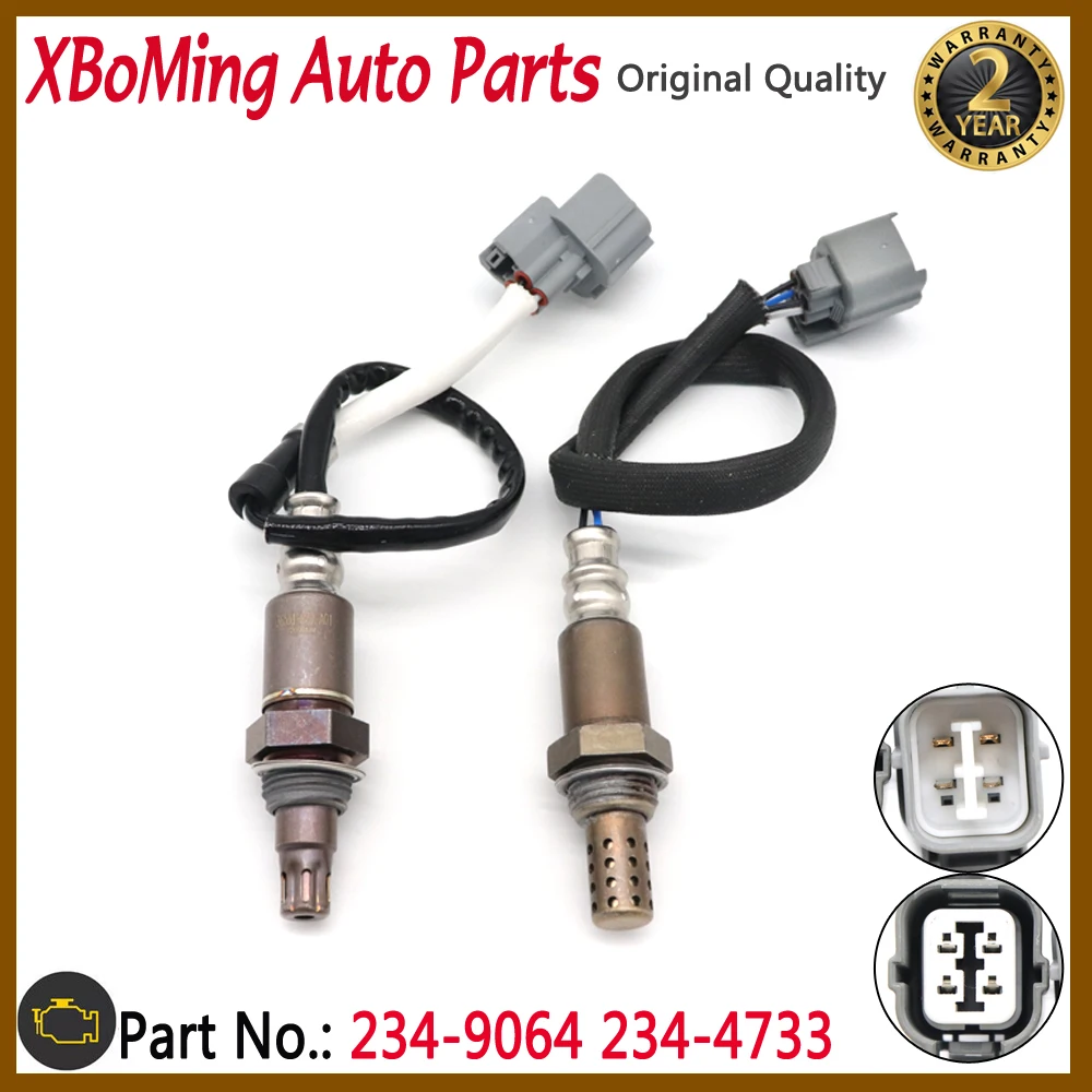 

2PCS Upstream & Downstream Lambda O2 Oxygen Sensor For 2003-2011 Honda Element 234-9064 234-4733 2349064 2344733