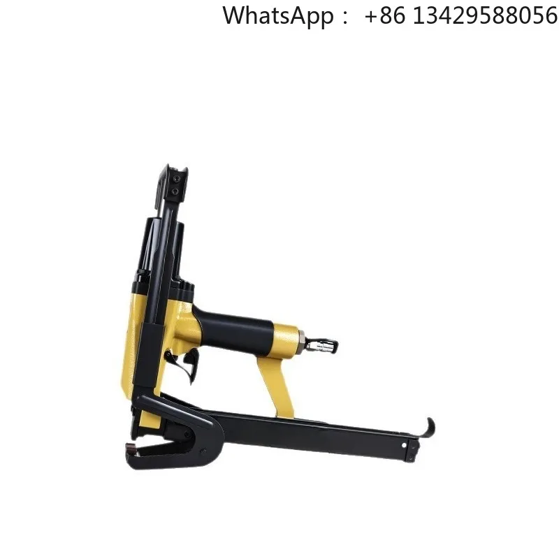 P88U Pneumatic Air Stapler Brown Chip Nailing Gun Upholstery Tool for Sofa Cushion Felt Blanket Woodworking Fabric Fixing