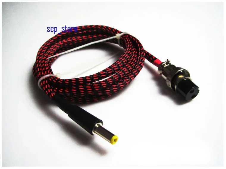 

1.2M GX16 2Pin to 5.5*2.5mm DC Power supply cable for linear PSU LPS