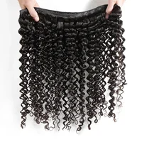 Queenlike Deep Wave Human Hair Bundles 24 26 28 inch Deep Curly Bundles 100% Human Hair for Women Brazilian Raw Hair Extensions 5