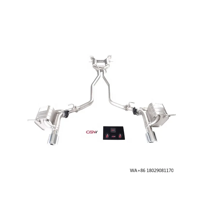 

Trustable Quality 2 Years' Warranty Sound Exhaust Muffler Tip for Jeep Cherokee 3.0T 3.0 3.6 Catback Valve