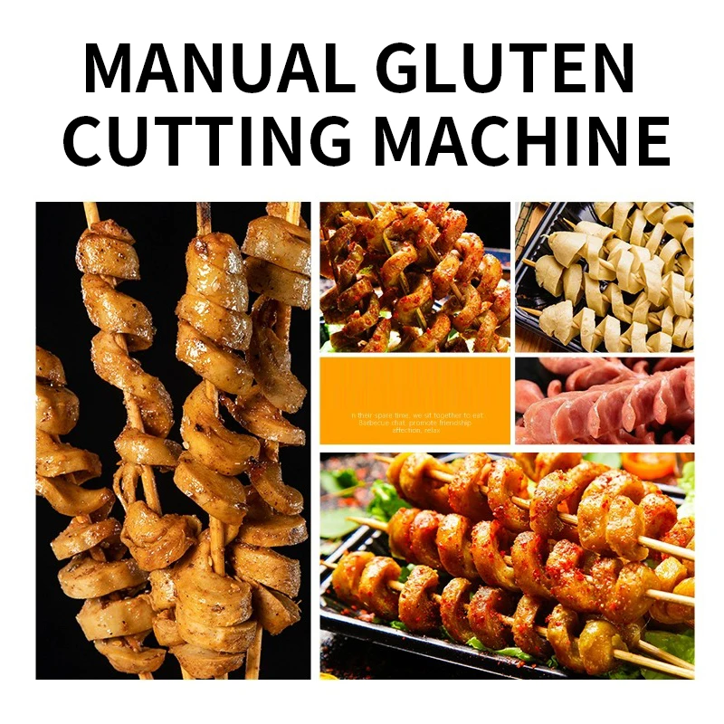 آلة قطع الغلوتين بالضغط اليدوي آلة قطع زهور الغلوتين المحمصة آلة قطع الفولاذ المقاوم للصدأ نصف قطع سبيرا