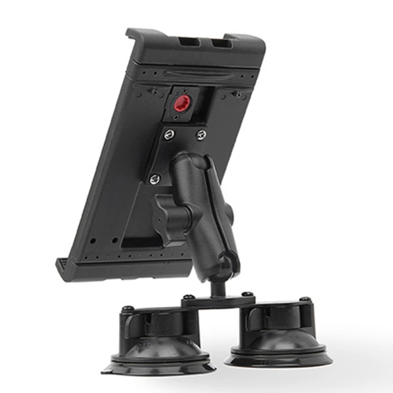 Placa adaptadora metal para montagem soquete esférico padrão 25 mm/ 1 polegada, estrutura sólida, bola borracha