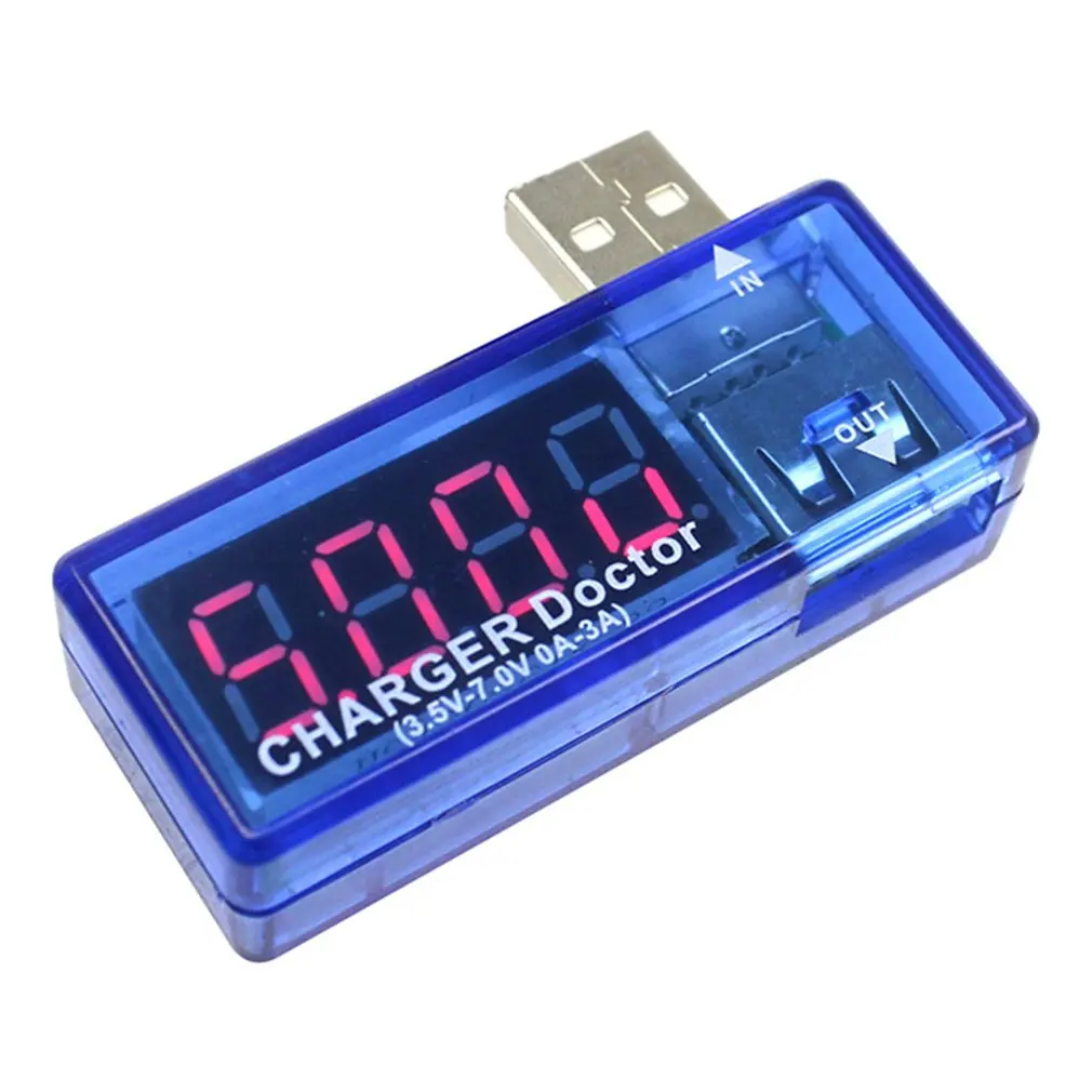 Mini USB Charger Doctor Voltmeter Capacity Tester Ammeter Electronics Digital Mobile Power Charging Current Voltage Tester Meter