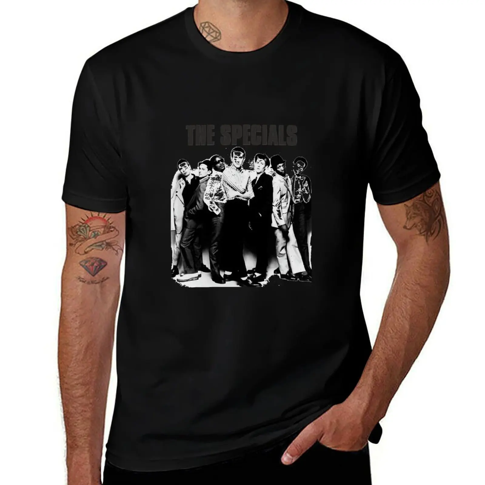The Specials Band, populaire avec de nombreuses chansons et albums, étonne l'audience, 2 Tone Records Ska The Sp T-Shirt