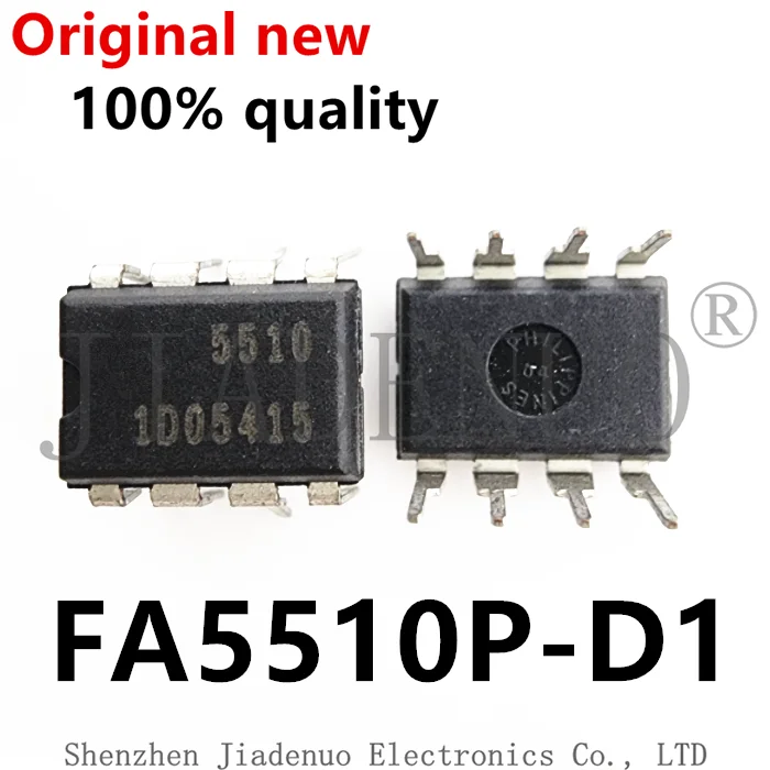 (2-5pcs)100% original New FA5510P-D1 FA5510 5510 DIP8 Chipset