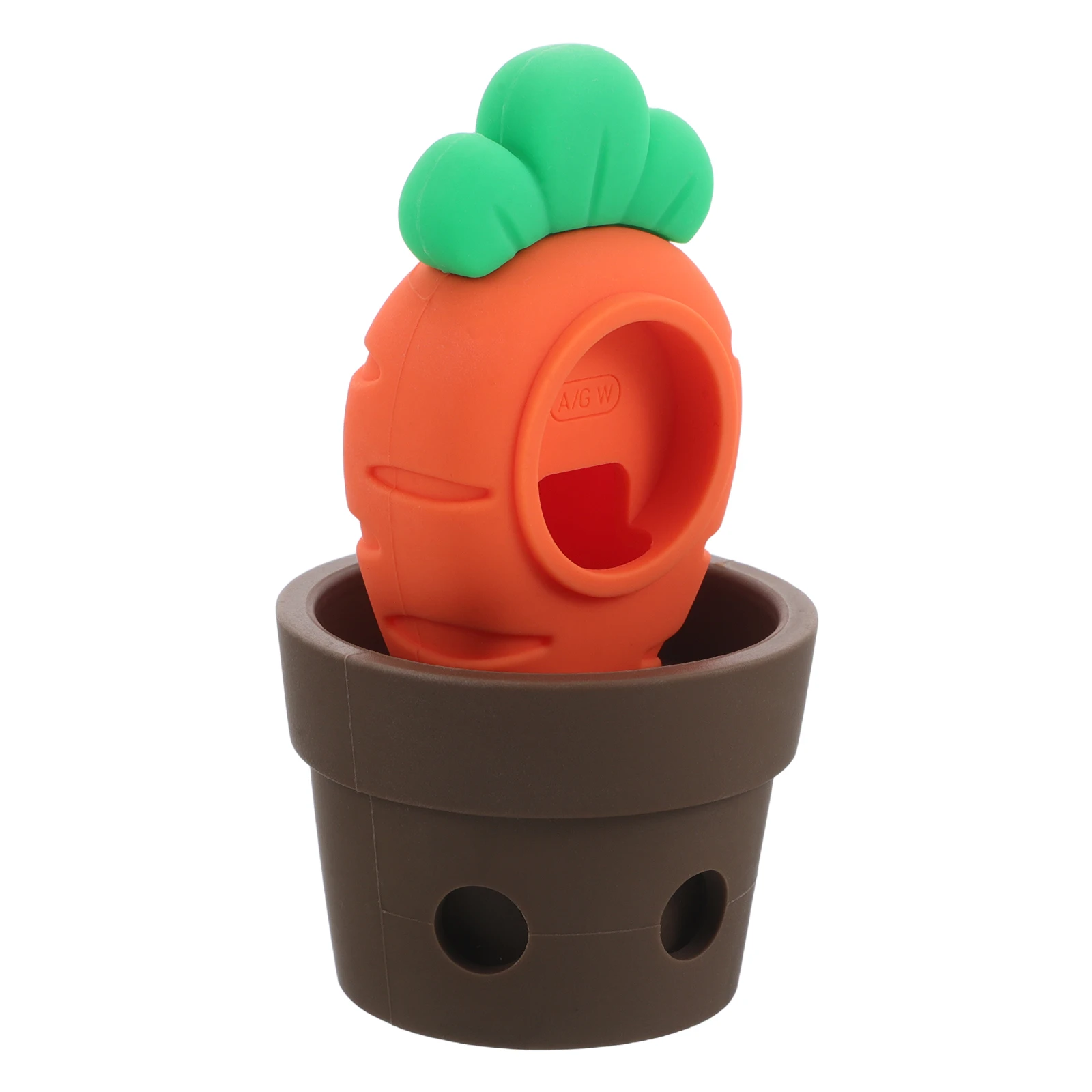 

Carrot Shaped Watch Stand Stable Silicone Holder Desktop Mount Display BaseBracket Smartwatch Accessories Charging Docks
