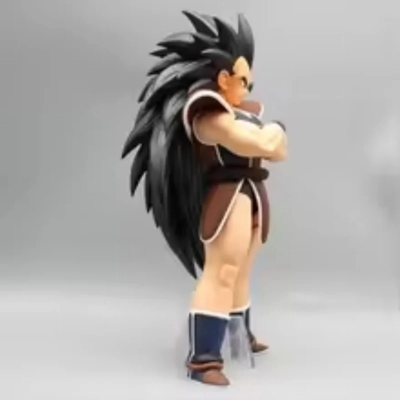 Dragão anime figuras gk raditz super saiyan goku irmão em pé combate terno mesa decoração estátua ornamento brinquedos presentes