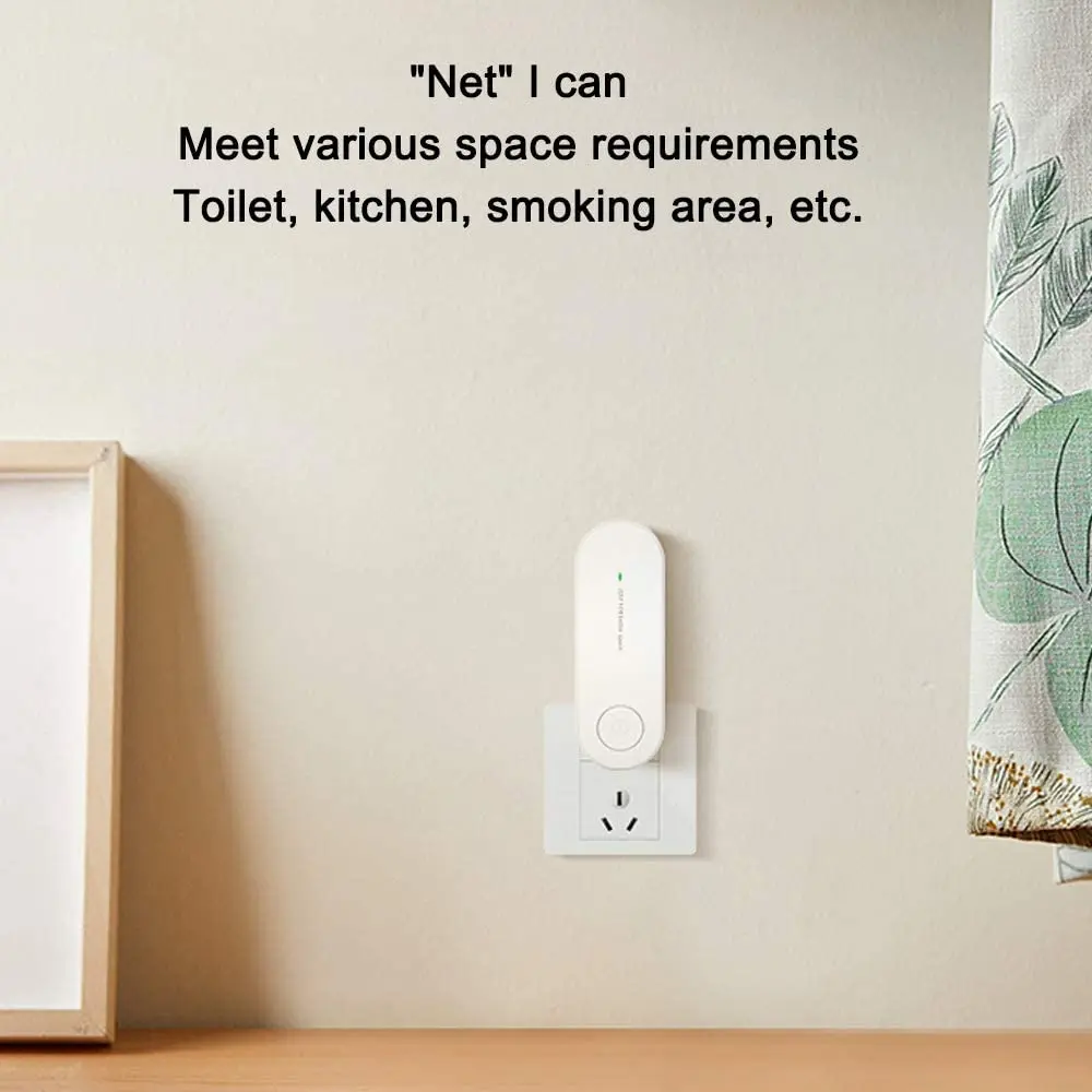 Подключаемый очиститель воздуха, 3 шт., мини-портативный очиститель воздуха, очиститель воздуха с ионным генератором, подходит для спальни для домашних животных, белая вилка стандарта США